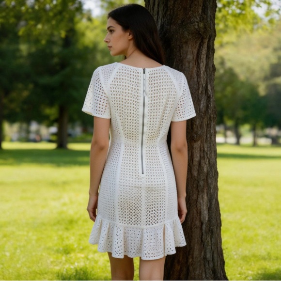 HD in Paris Georgia Eyelet Dress by Anthropologie - Picture 3 of 12